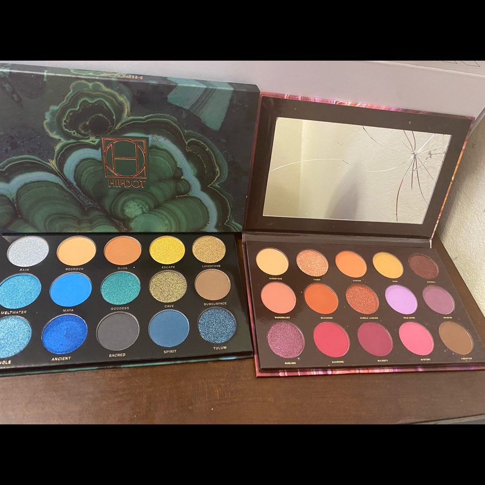 New hipdot eyeshadow zoom and cenote